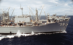 1973 At Sea UNREP